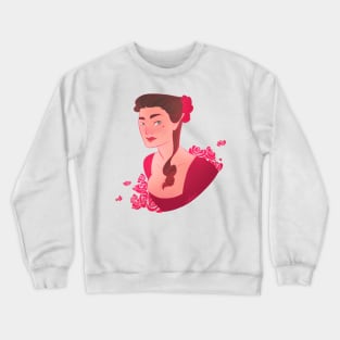 Rose red Crewneck Sweatshirt